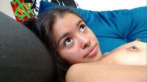 Petite Teen, Vaginal Orgasm When I Touch My Pussy