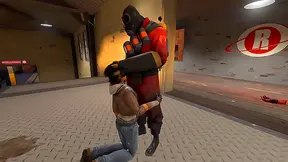 Alyx Vance Fuels Burning Desire with Pyro in Hot 3D Hentai Tryst