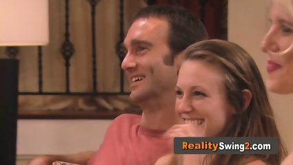 Reality Tv Show exposed new swingers fucking each other and swapping their couples just for fun.