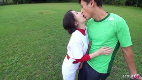 asian cricket girl seduce to uncensored jav outdoor fuck by her coach in japan