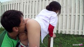 asian cricket girl seduce to uncensored jav outdoor fuck by her coach in japan