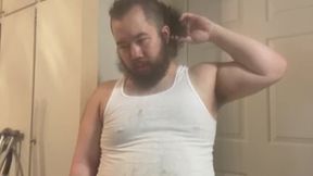 Fat SLOB chugs a 2000 calorie shake