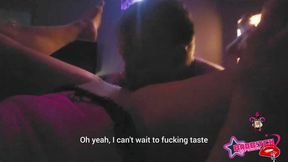 Stepmommy & Stepdaddy Play with the Kitty