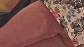 Follow my girlfriend as she does chores around the house with a t-shirt and nothing else!