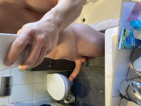 Oily handjob for fresh shaved teen bwc