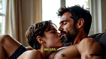 El Macho de Mi Prima 🔥👀 Relato Gay 5 [Ai Genarated]