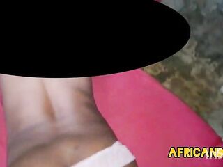 Large black booty drilled had by a large schlong