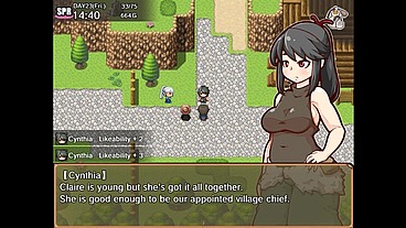 Impregnate my harem farm [ BREEDING HENTAI game ] Ep.18 slow sex for her very FIRST TIME !