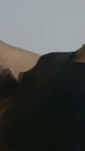 Husband sucks his first BBC cock in the front of wife   Clip 1