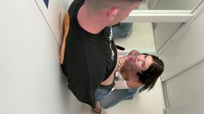 Elevator Sex Caught by a Security Camera