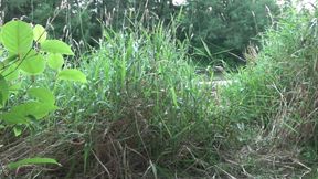 Outdoor Threesome with French Cock Sucking Sluts