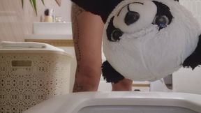 TEDDY IS MY TOILET – DESPERATE PEE, SPITTING & HUMILIATION