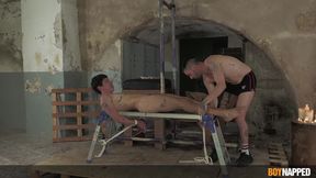 Boynapped - Luca Zavat And Xavier Sibley Part 1 Foot Worship And Blowjob