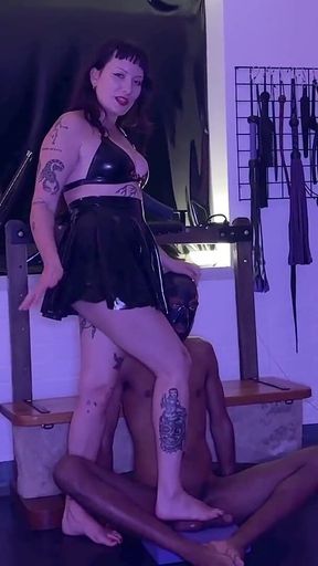 Miss May - Stomping on Your Pathetic Cock & Balls (hd 1080p Mp4)