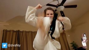 Ziva Fey Taekwondo Takedown POV - You Lose!