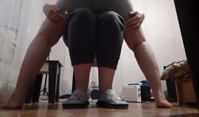 My boss in a miniskirt is jumping on me in her office - IkaSmokS