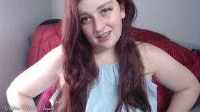Blue Dress Body Worship
