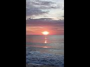Beautiful sunset in Bali (Dreamland Beach)