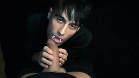 Vampire Eats 2 Cum Loads POV 1