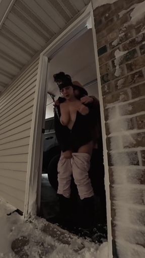 Neighbors Love Us Showing Off in Winter Storm   Clip 2