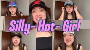 Funny Face in Motorcycle Hats ...
