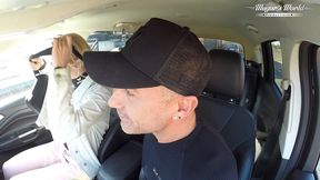 behind the scenes of sharon white anal fucked and creampied in the forest