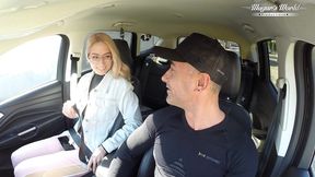 behind the scenes of sharon white anal fucked and creampied in the forest