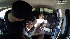 behind the scenes of sharon white anal fucked and creampied in the forest