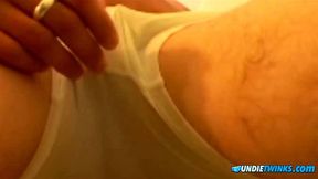 UndieTwinks: Compilation Of Horny Lads Showing Off Their Undies While Stroking Stiff Dicks