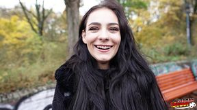 german scout - pink bush saggy tits girl alexa throat pick up for casting fuck