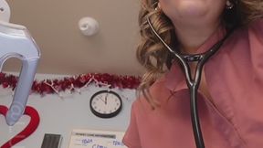 7 min POV Nurse Luna gives you a physical exam and is VERY attracted to you so! I ask if you want to be naughty with me! Watch me fuck you and then let you nurse milk you dry!
