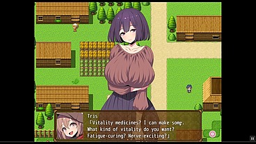 Futanari Alchemist Tris [Hentai game PornPlay] Ep.9 Nun naked oil massage