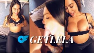Kouření, creampie, stříkání &#8211; velká prsa a velký zadek, Latina Lela Star análně ošukána a dostane ošklivý creampie