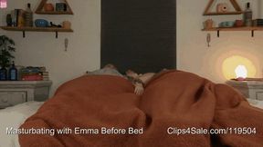 Masturbating with Emma Before Bed (720p)