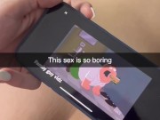 This sex is so boring