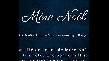 M&egrave_re No&euml_l - French femdom ass pegging