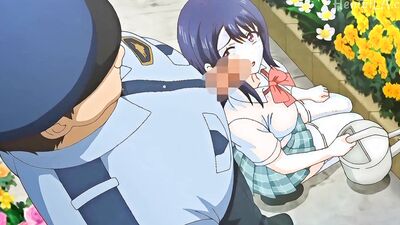 Check out Nozoki Kanojo Sex Scenes: Naughty Students Get Naughty in Public with Older Men in Uniform