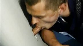 Football Hunks Glory Hole Blowjobs