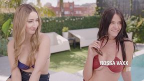 confident bikini babes rossa vaxx and lula stocch tempt shy guy into a sensual foursome gp3453
