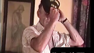 MenWorkinXXX.com - Old John enjoys stroking his small hairy prick alone