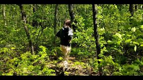 A Forest Walk with a Bare Ass