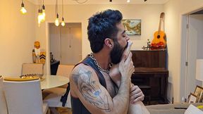 leather fetish fuck with joao alves