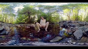 Yanks VR Presents Amateur Beauty Carmen December'_s Clit Cum