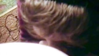 Cougar getting on her knees and give an unwanted bj