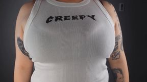 Girlfriends Growth Turns Her Into Horny Giantess! Redhead Rapid Growth Destroys Shirt, Pants, Socks and Panties!