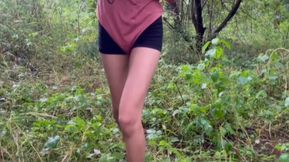 Indian Village Hot Desi Girl Fucked in the Forest