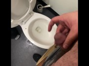 Busting a fat load in my work BR 😝