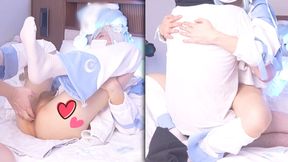 Japanese Sub-Culture Girl, Cosplay fuck, cumshot SEX, Jirai kei hentai shemale ladyboy 1