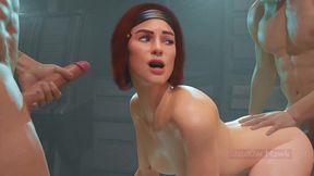 Star Wars Bo-Katan Threesome Sex Animation