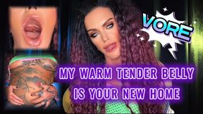 MELT AWAY YOUR STRESS IN MY WARM TENDER BELLY - A BLISSFUL VORE EXPERIENCE